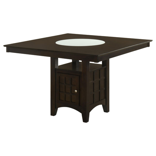 Gabriel Counter Ht Dining Table in Cappuccino - Coaster Furniture