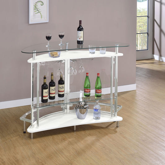 Amarillo Home Bar in Black - Coaster Furniture