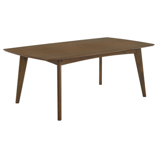 Malone Dining Table in Dark Walnut - Coaster Furniture