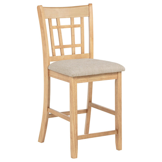 Lavon Counter Chair in Light Oak - Coaster Furniture