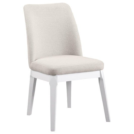 Carissa Side Chair in Beige - Coaster Furniture