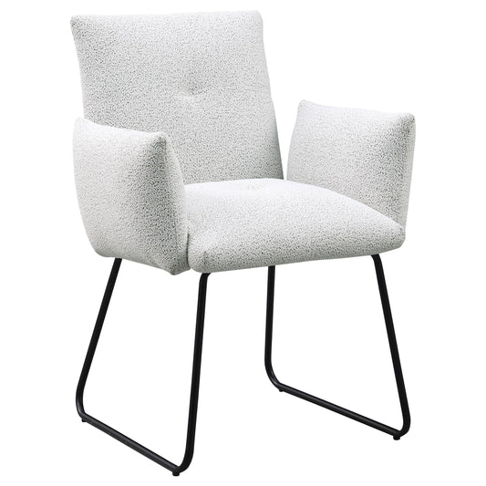 Ackland Arm Chair in Light Grey - Coaster Furniture