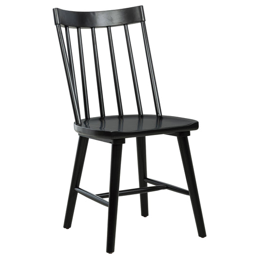 Middleton Side Chair in Natural / Black - Coaster Furniture