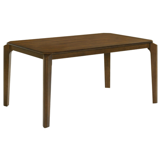 Almonte Dining Table in Dark Brown - Coaster Furniture