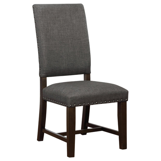Twain Side Chair in Warm Grey - Coaster Furniture