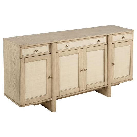 Kailani Sideboard in Beige Oak - Coaster Furniture