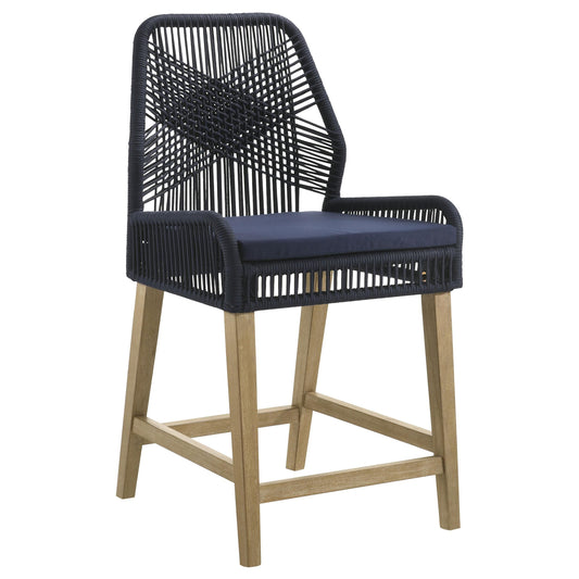 Nakia Counter Stool in Grey - Coaster Furniture