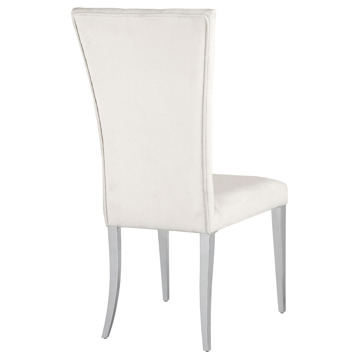 Kerwin Side Chair in White Marble - Coaster Furniture