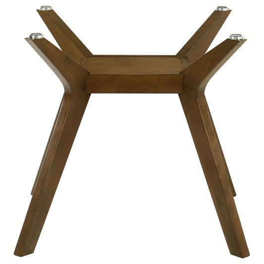 Paxton Dining Table Base in Brown / Black - Coaster Furniture