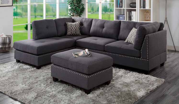 3734 Ottoman Living Room Set