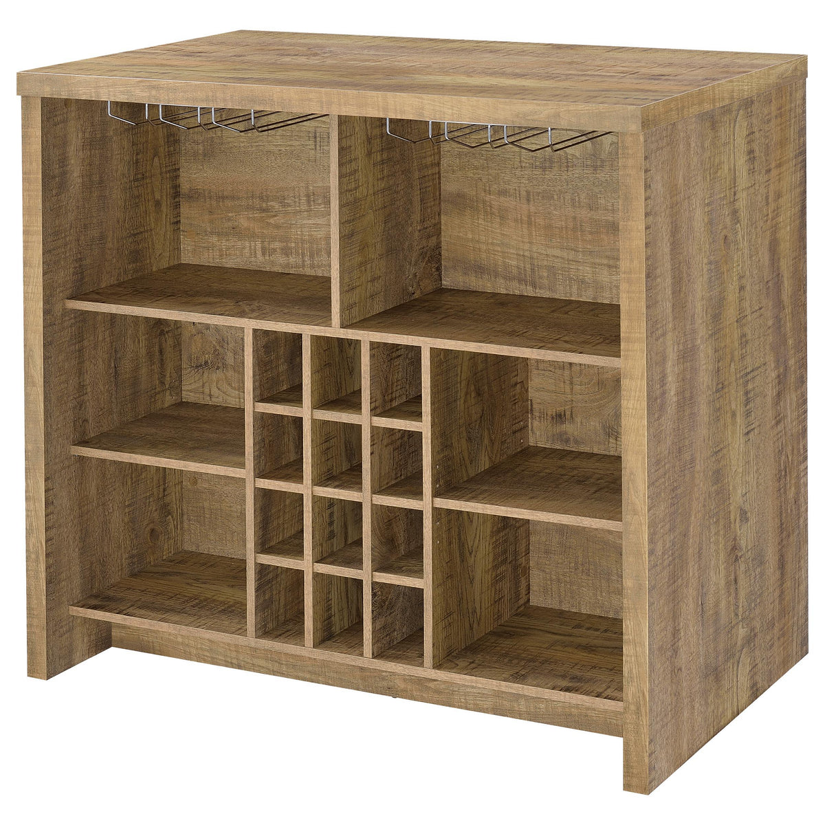 Topanga Home Bar in Black - Coaster Furniture