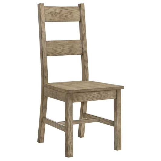 Cardova Side Chair in Vineyard Oak - Coaster Furniture