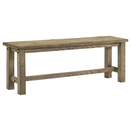 Cardova Bench in Vineyard Oak - Coaster Furniture