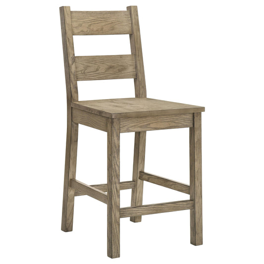 Cardova Counter Chair in Vineyard Oak - Coaster Furniture