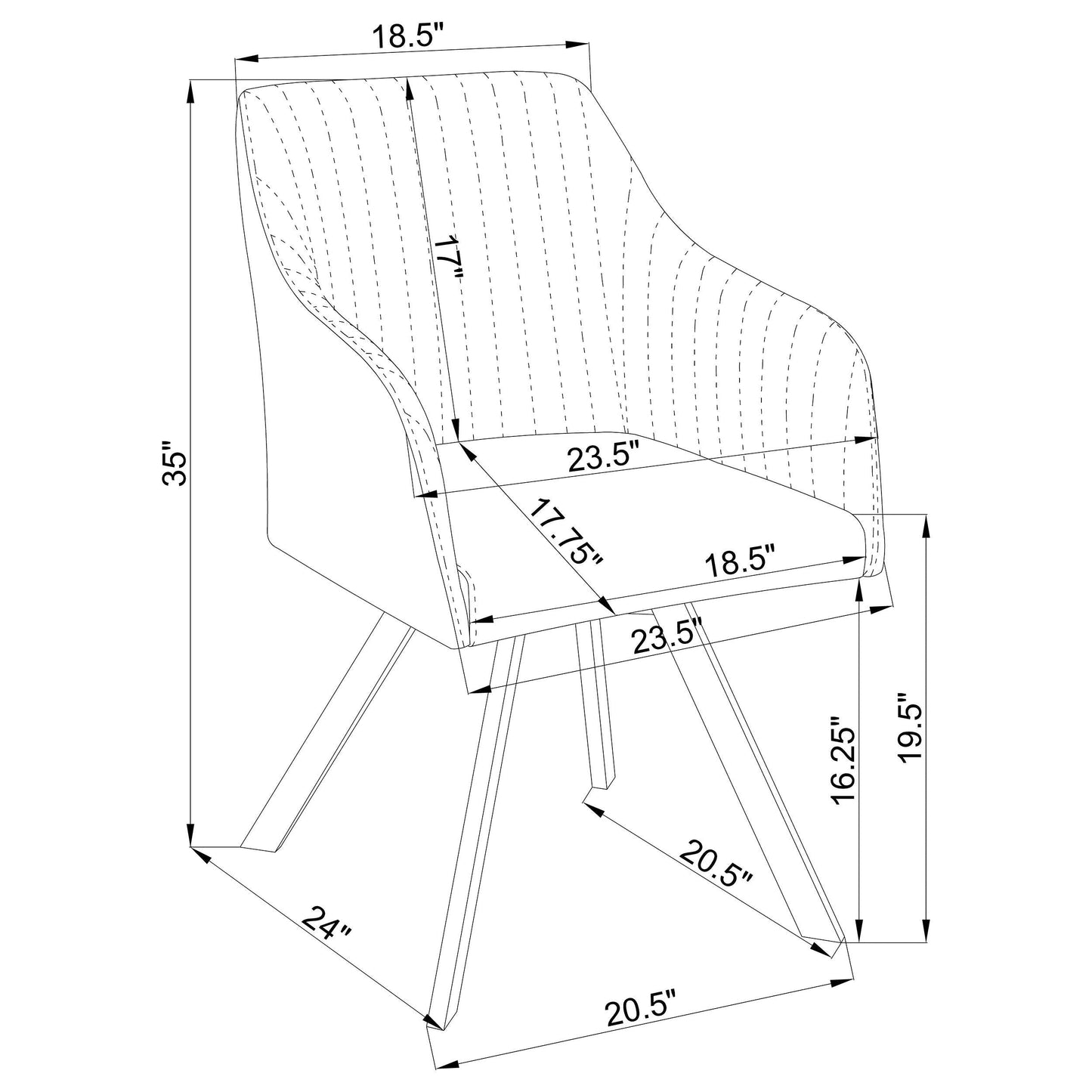 Arika Arm Chair