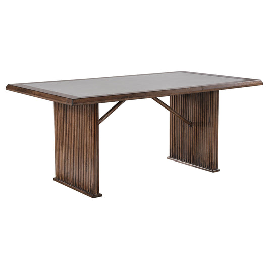 Sherwood Dining Table in Brown - Coaster Furniture