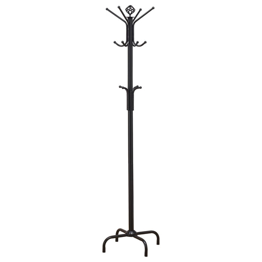 Collier Coat Rack in Black - Coaster Furniture