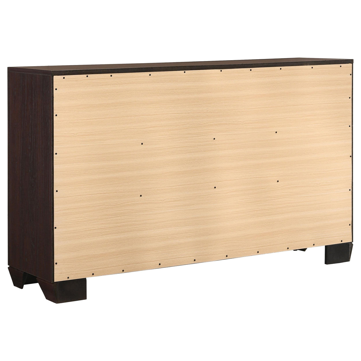 Kauffman Queen Bed 5-Piece Set in Dark Cocoa - Coaster Furniture