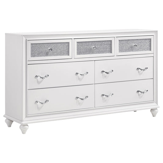 Barzini Dresser in White - Coaster Furniture