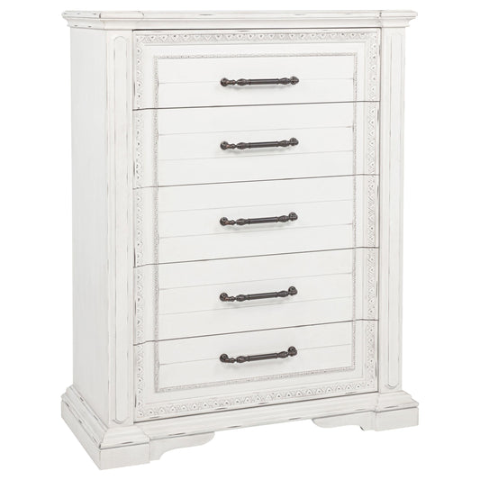 McKinney Chest in Vintage White - Coaster Furniture