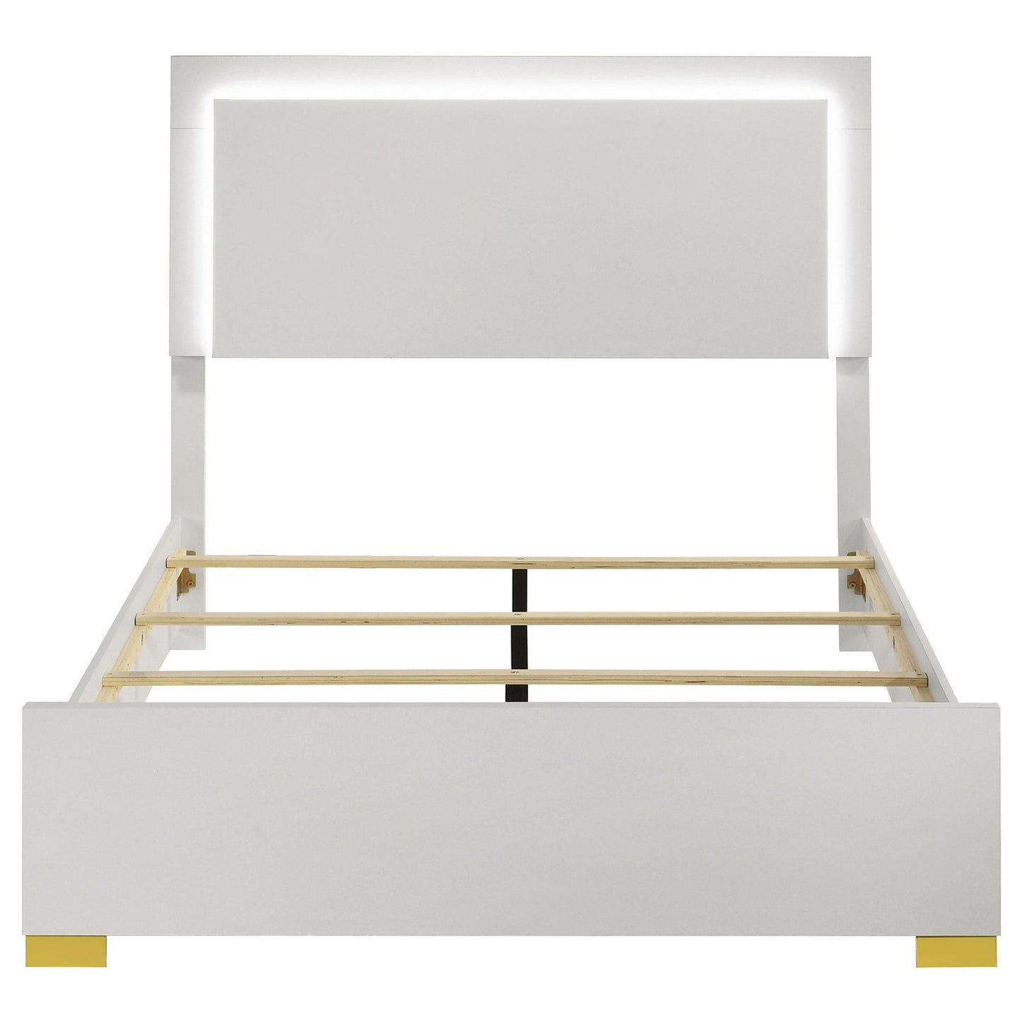 Marceline Full Bed - White