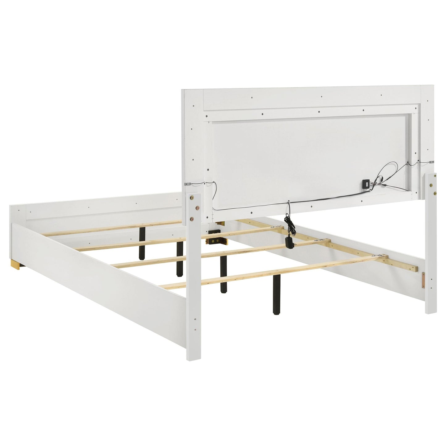 Marceline Eastern King Bed 4-Piece Set - White