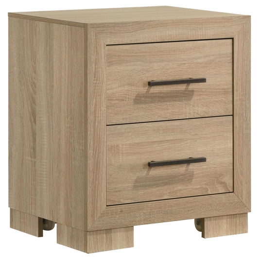 Arielle Nightstand in Light Oak - Coaster Furniture