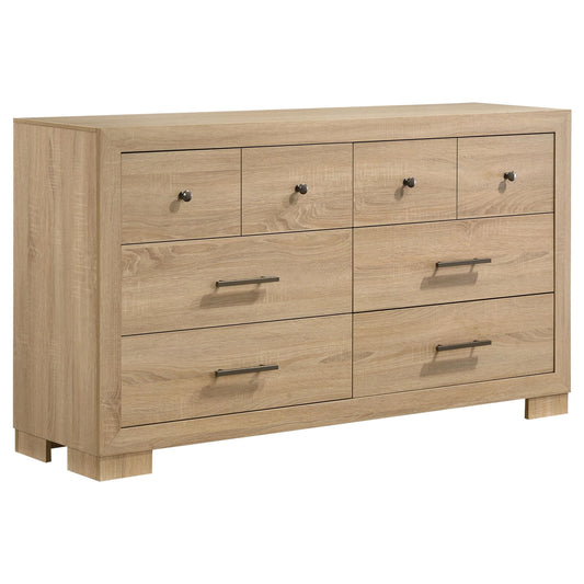 Arielle Dresser in Light Oak - Coaster Furniture