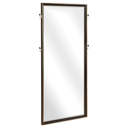 Durango Floor Mirror in Taupe Oak - Coaster Furniture
