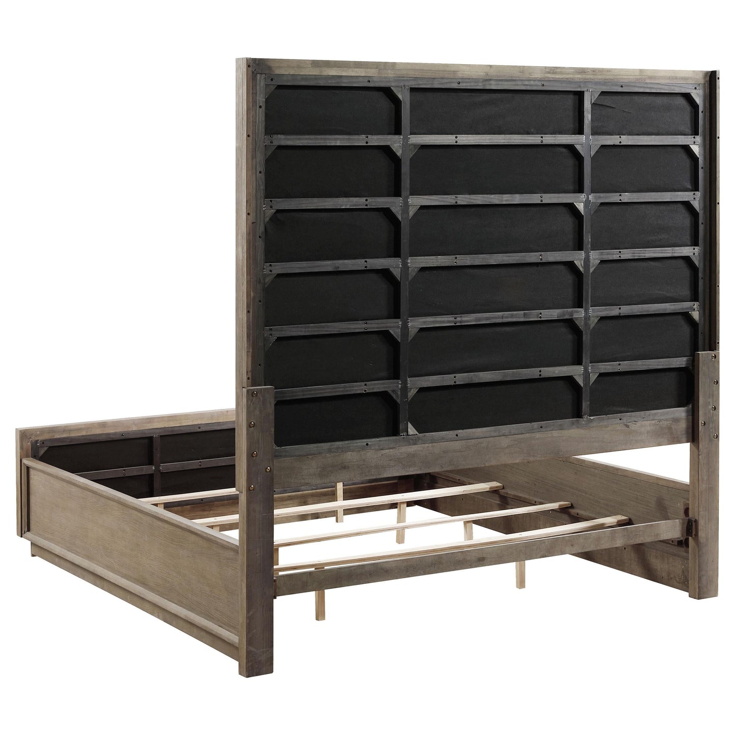 Durango E King Bed - Taupe Oak