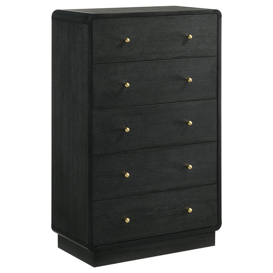Cavelle Chest in Black - Coaster Furniture