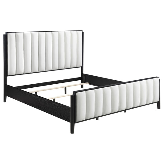 Brookmead E King Bed in Black - Coaster Furniture