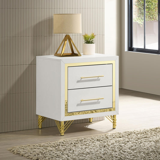 Lucia Nightstand - White