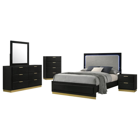 Caraway 5-Piece Set in Black