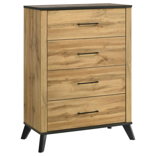 Kaywood Chest in Weathered Brown - Coaster Furniture