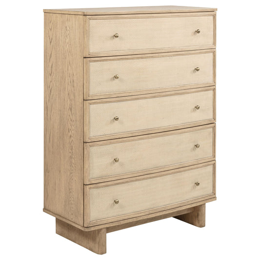 Kailani Chest in Beige Oak - Coaster Furniture