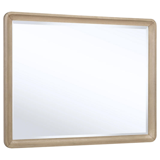 Ladera Dresser Mirror in Light Elm - Coaster Furniture