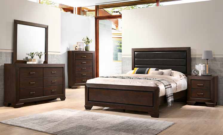 B268 79” Cherry Bedroom Set Queen 63”