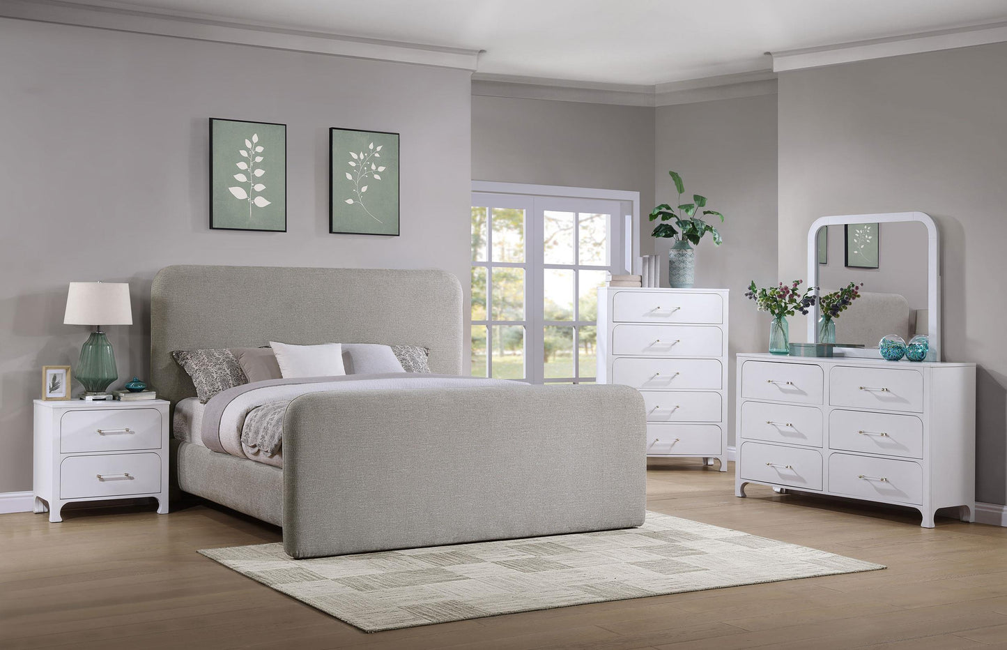Wren Bed in Grey