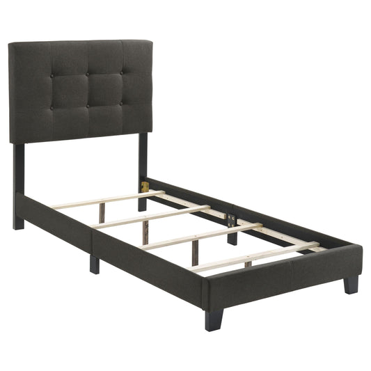 Mapes Bed in Charcoal