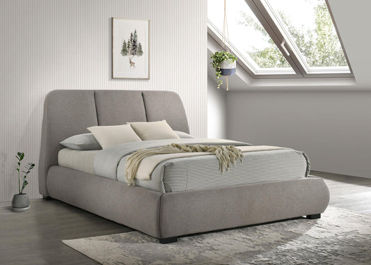 Mokena Queen Bed - Taupe