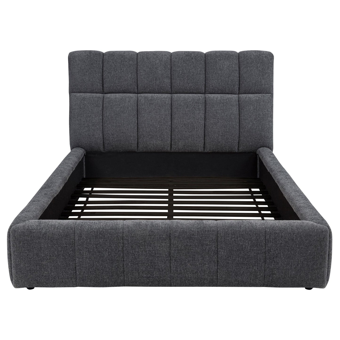 Nollet Queen Bed - Grey