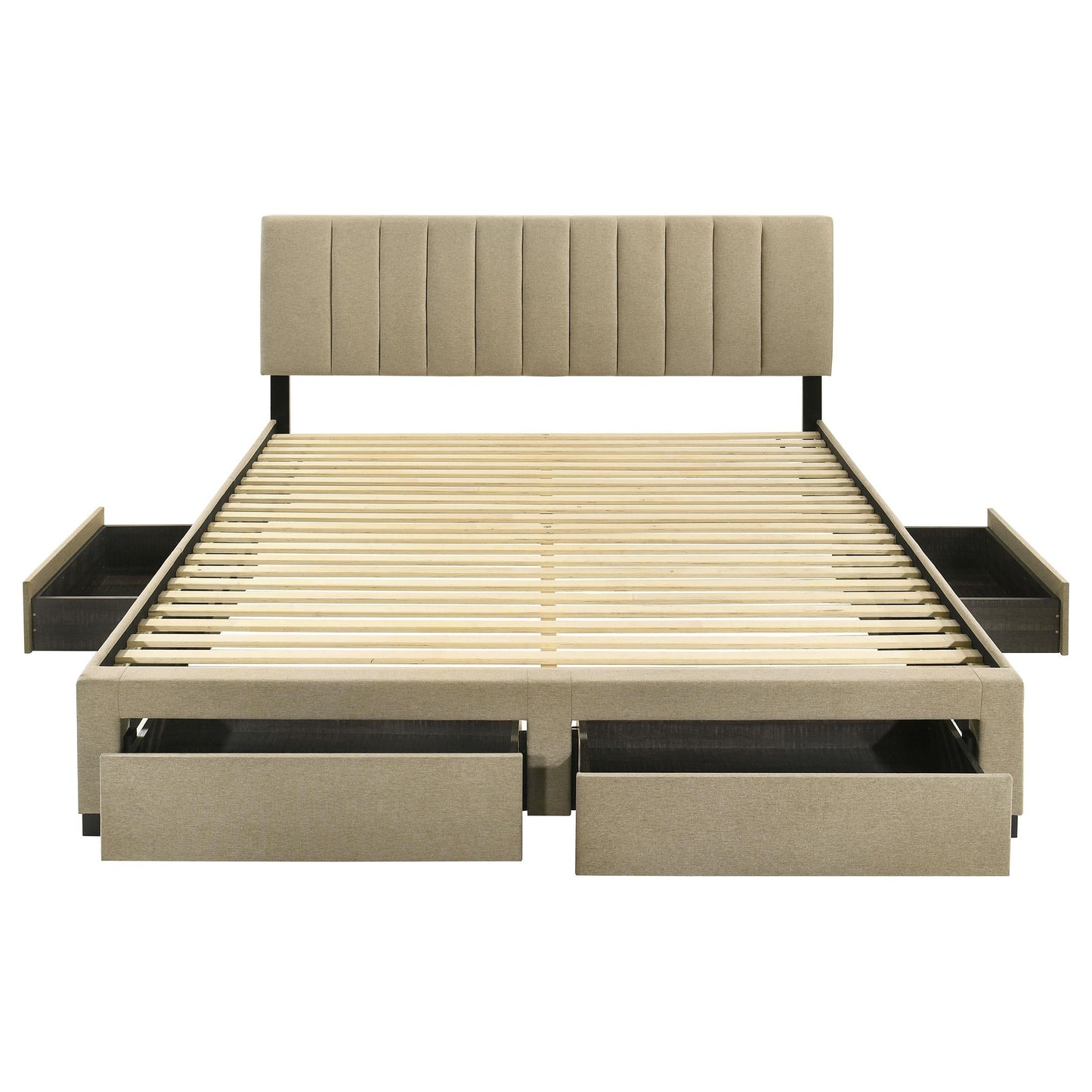 Wheatland Bed in Light Brown