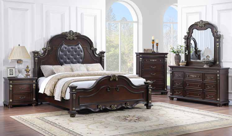 B840 Cherry Bedroom Set