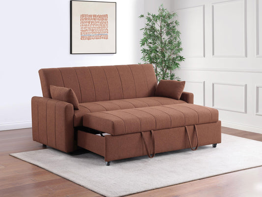 Portland Sleeper Sofa Bed in Latte - Coaster Furniture