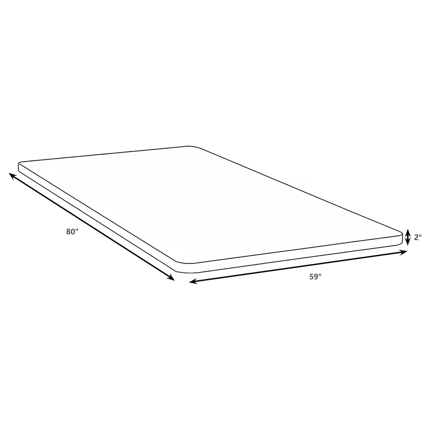 Eckard Bunkie Board in Grey