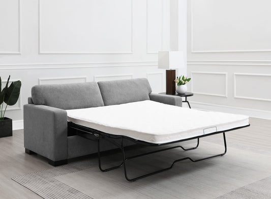 Simpson Sleeper Sofa in Grey - Coaster Furniture