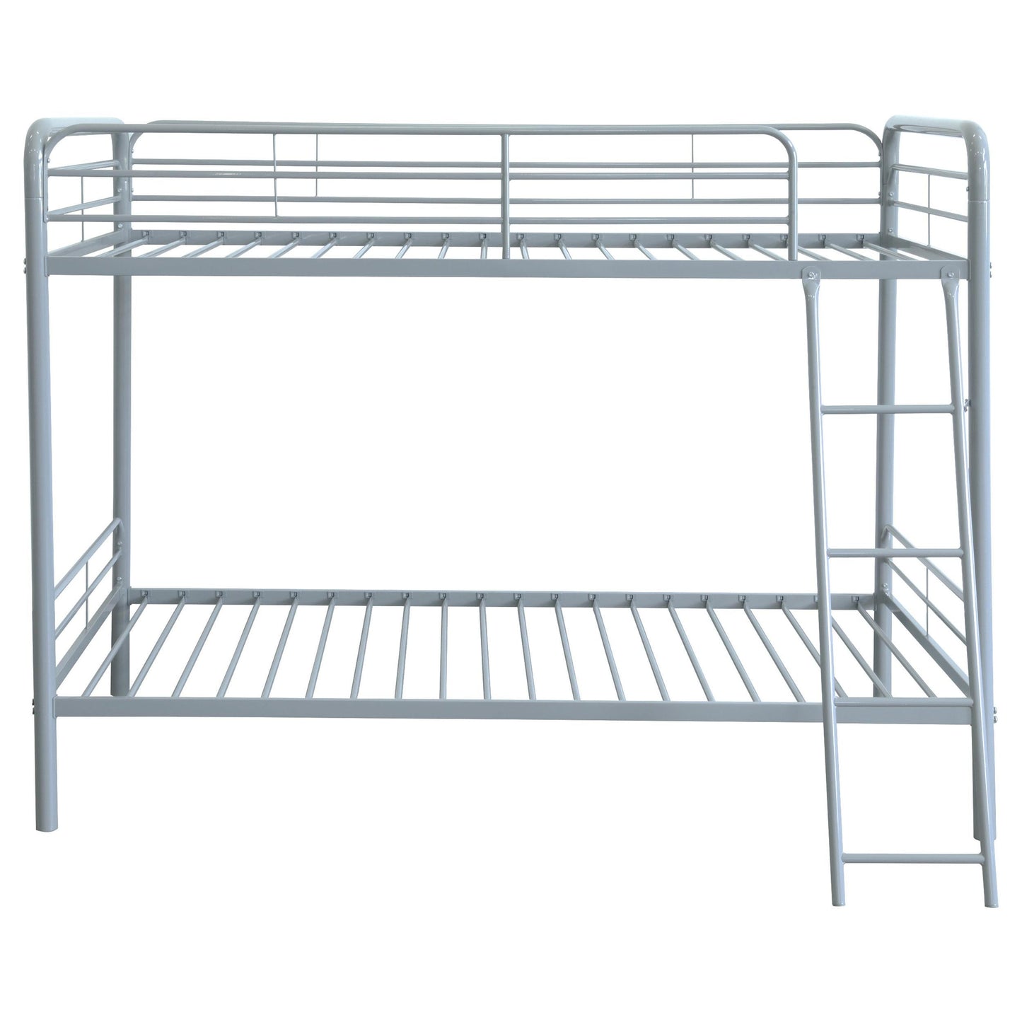 Carson T/T Bunk Bed - Glossy Silver