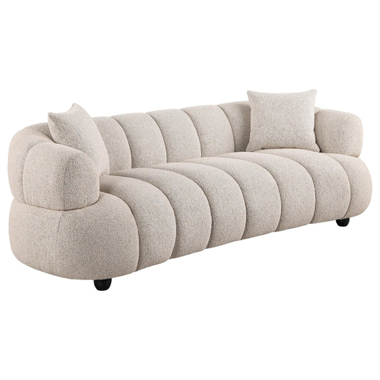Whitney Sofa in Pebble - Coaster Furniture
