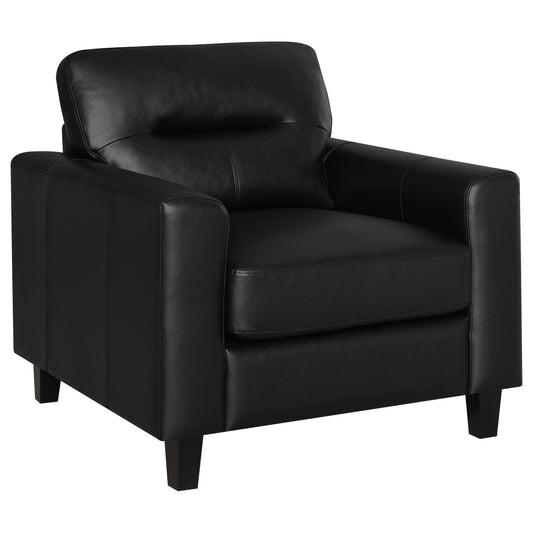 Scotland Chair in Black - Coaster Furniture